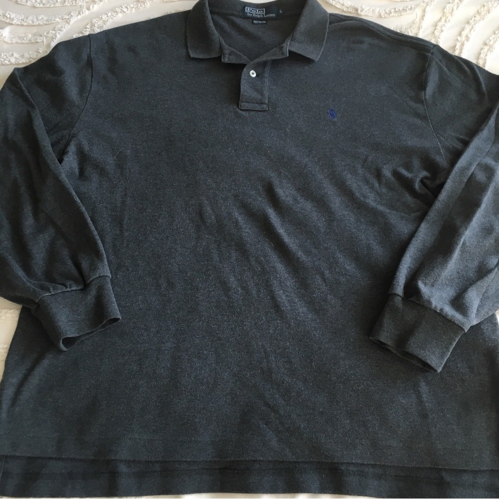 Ralph Lauren Charcoal Polo Shirt